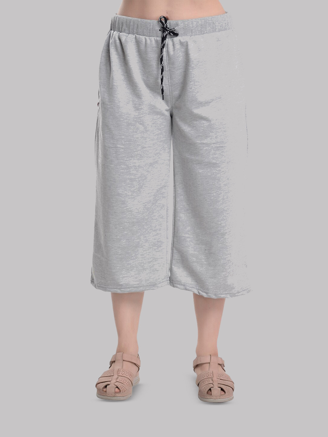 Imsa Moda Women Cotton Mid-Rise Capris