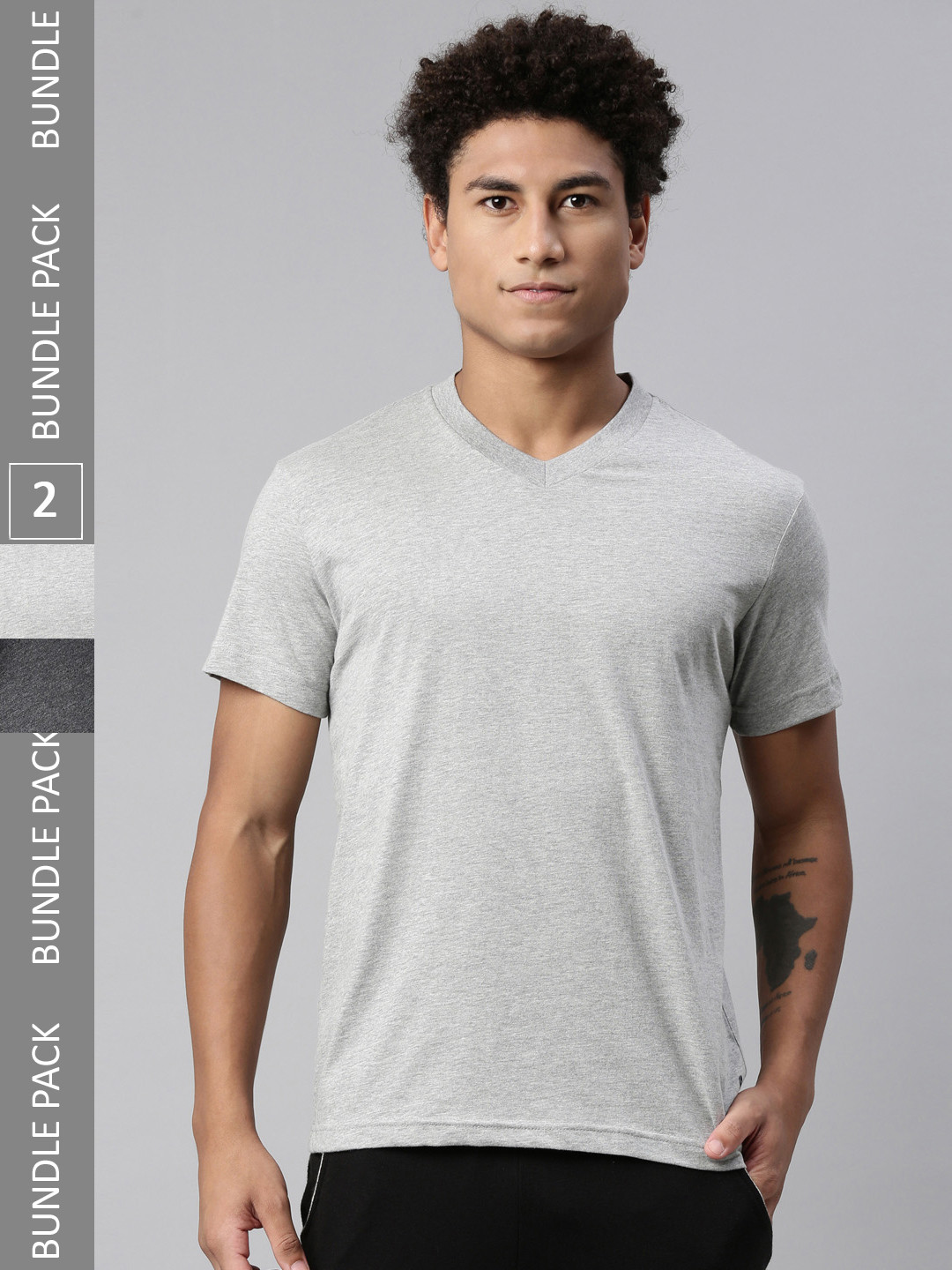 Levis Pack of 2 Smartskin Technology Pure Cotton Lounge T-shirts-025
