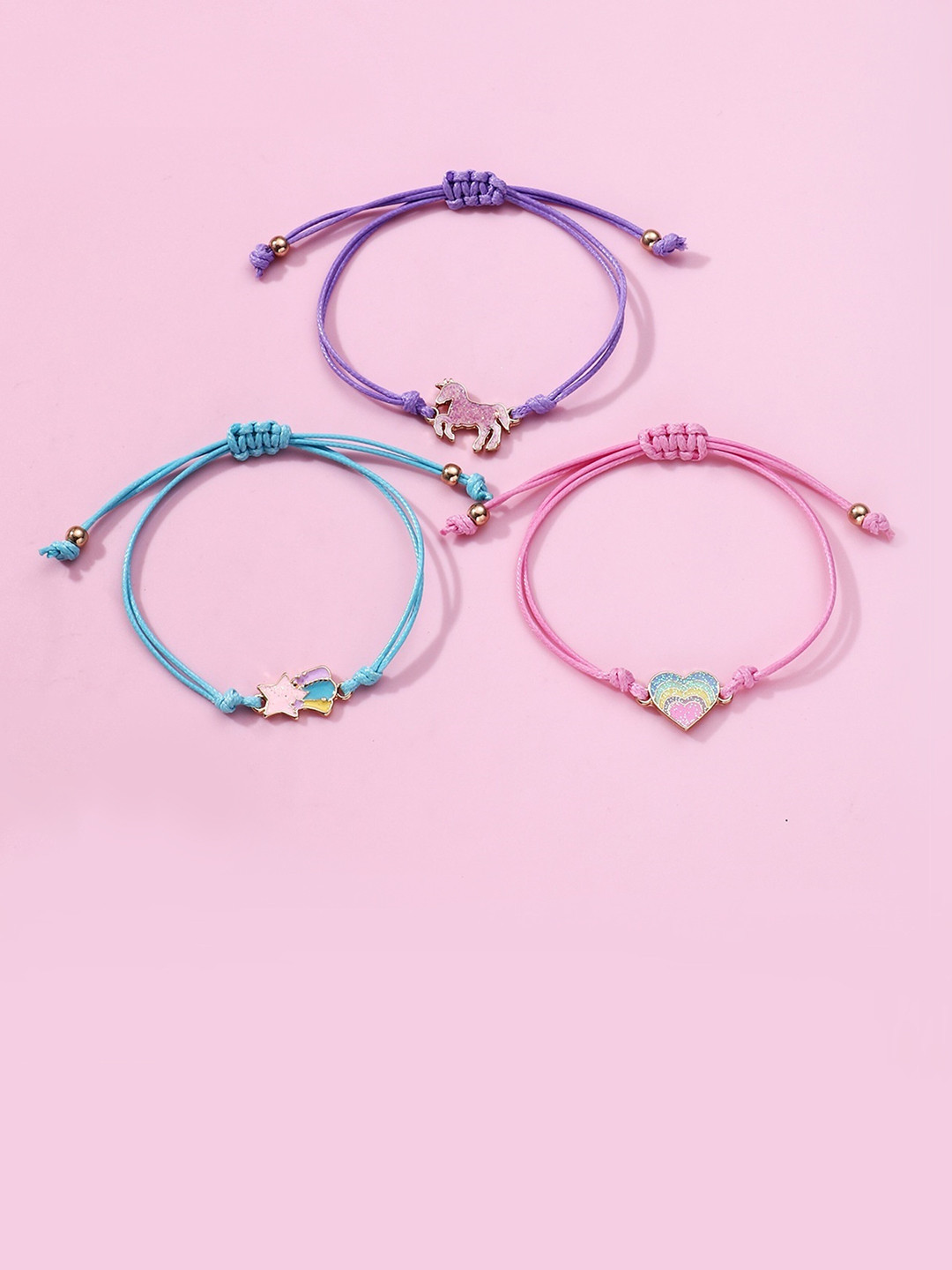 EL REGALO Girls Set of 3 Bracelets