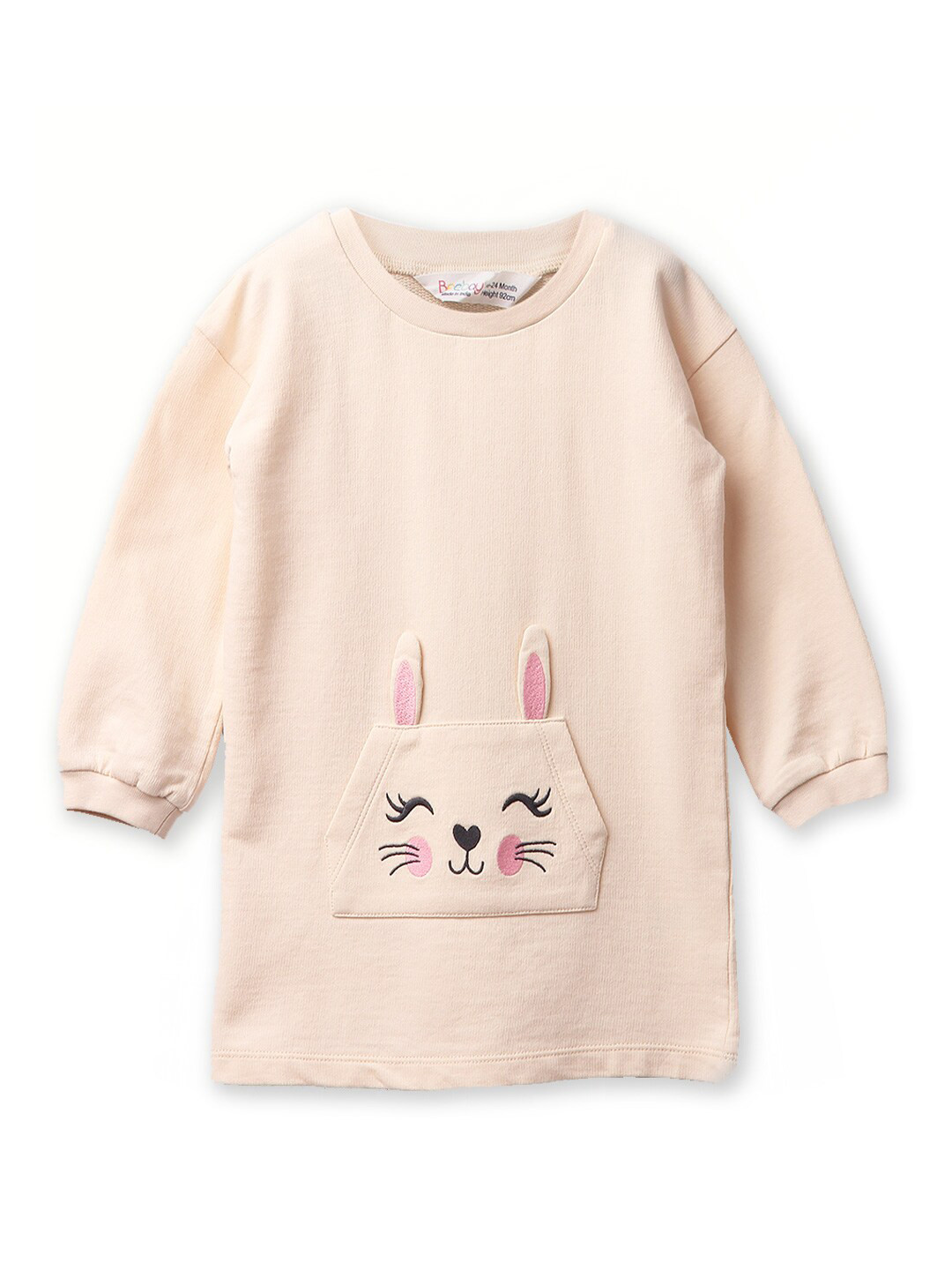 Beebay Girls Graphic Printed Pocket Detail Cotton Sweatshirt