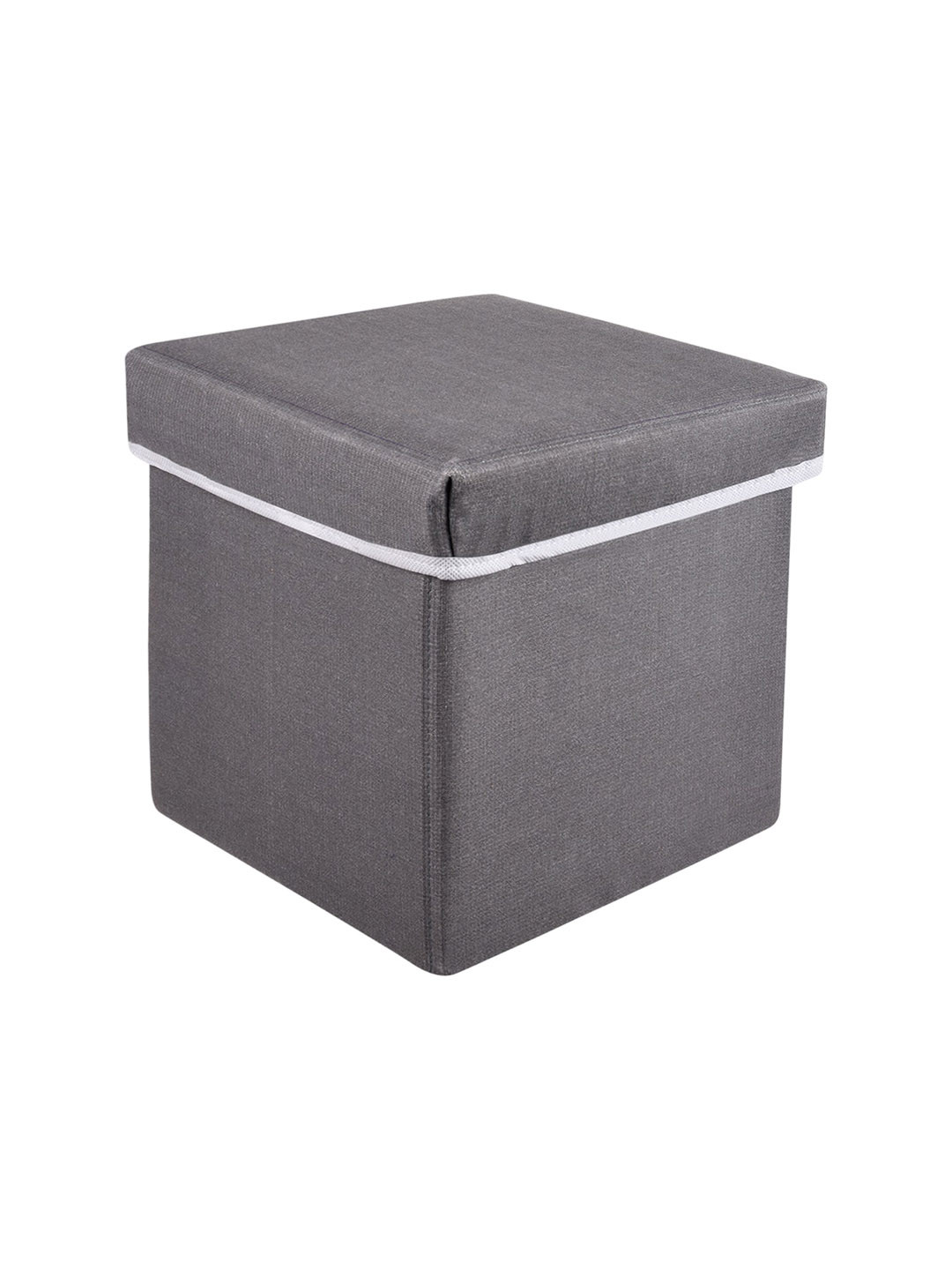 Kuber Industries Grey Foldable Storage Organiser