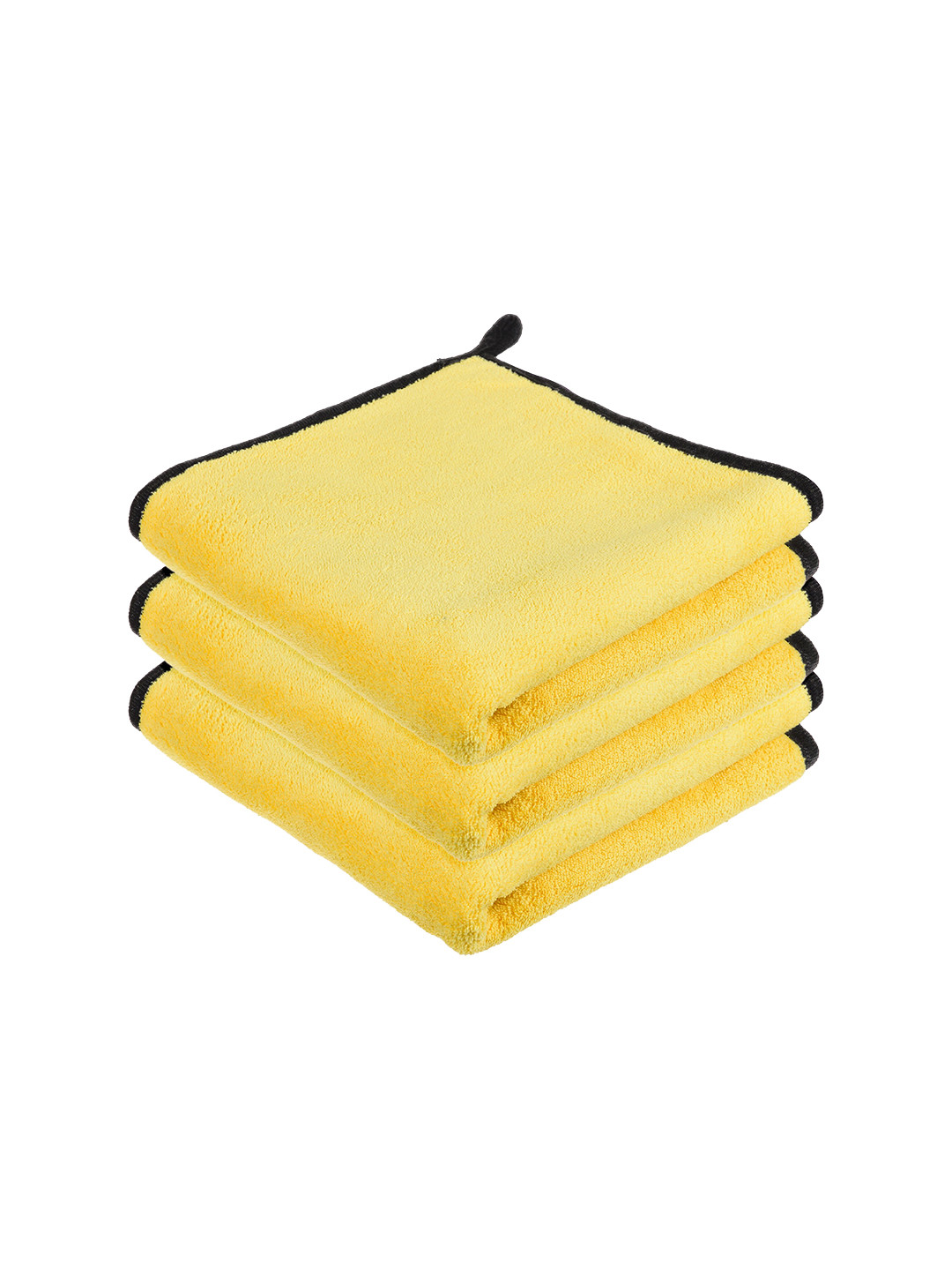 Kuber Industries Yellow & Blue 3 Pieces Kitchen Towels