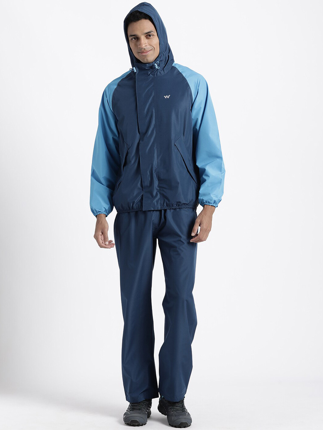 Wildcraft ColourBlocked Hypadry Technology Waterproof Rain Suit