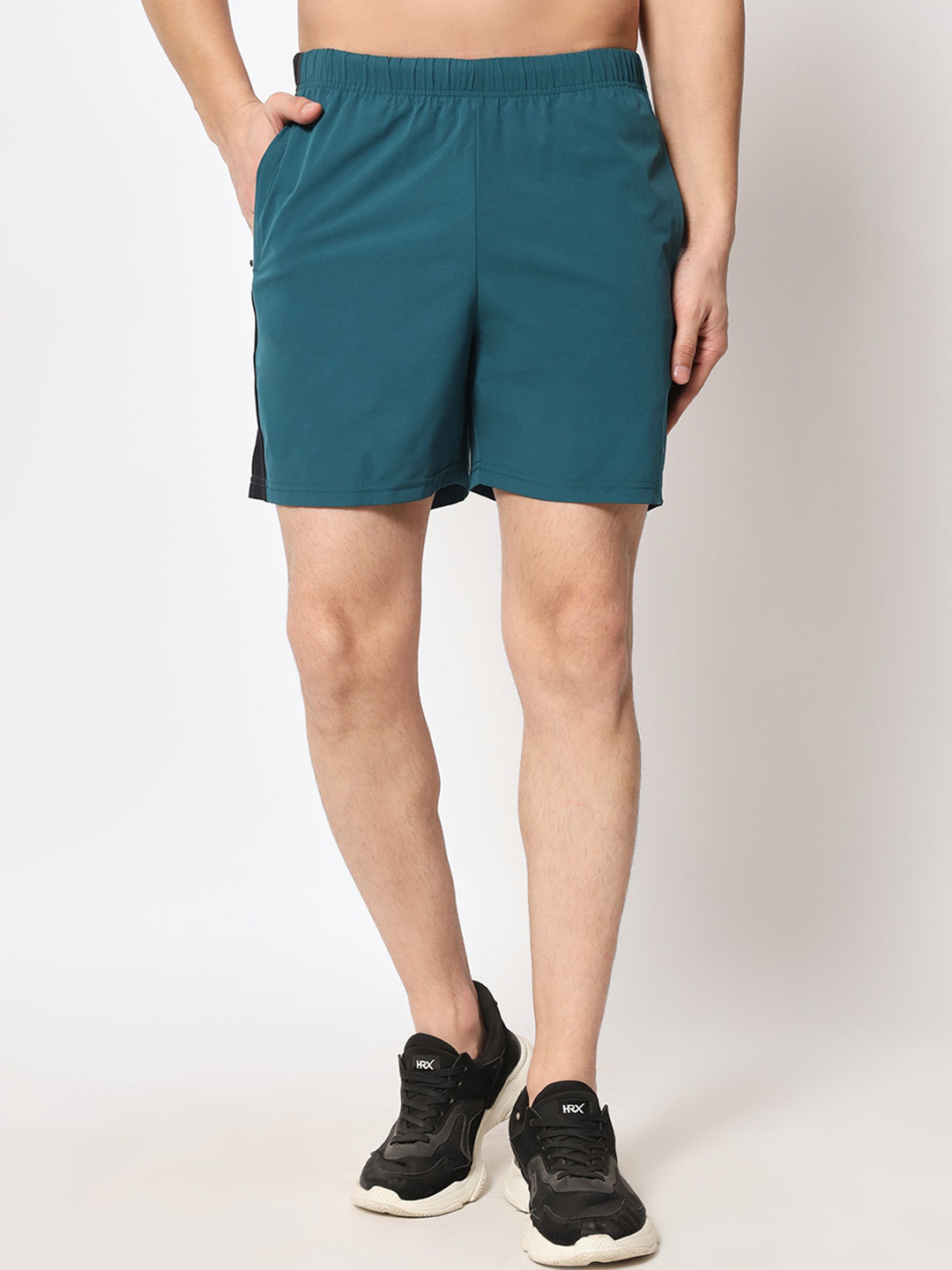 PERFKT-U Men Mid Raise Rapid Dry Sports Shorts