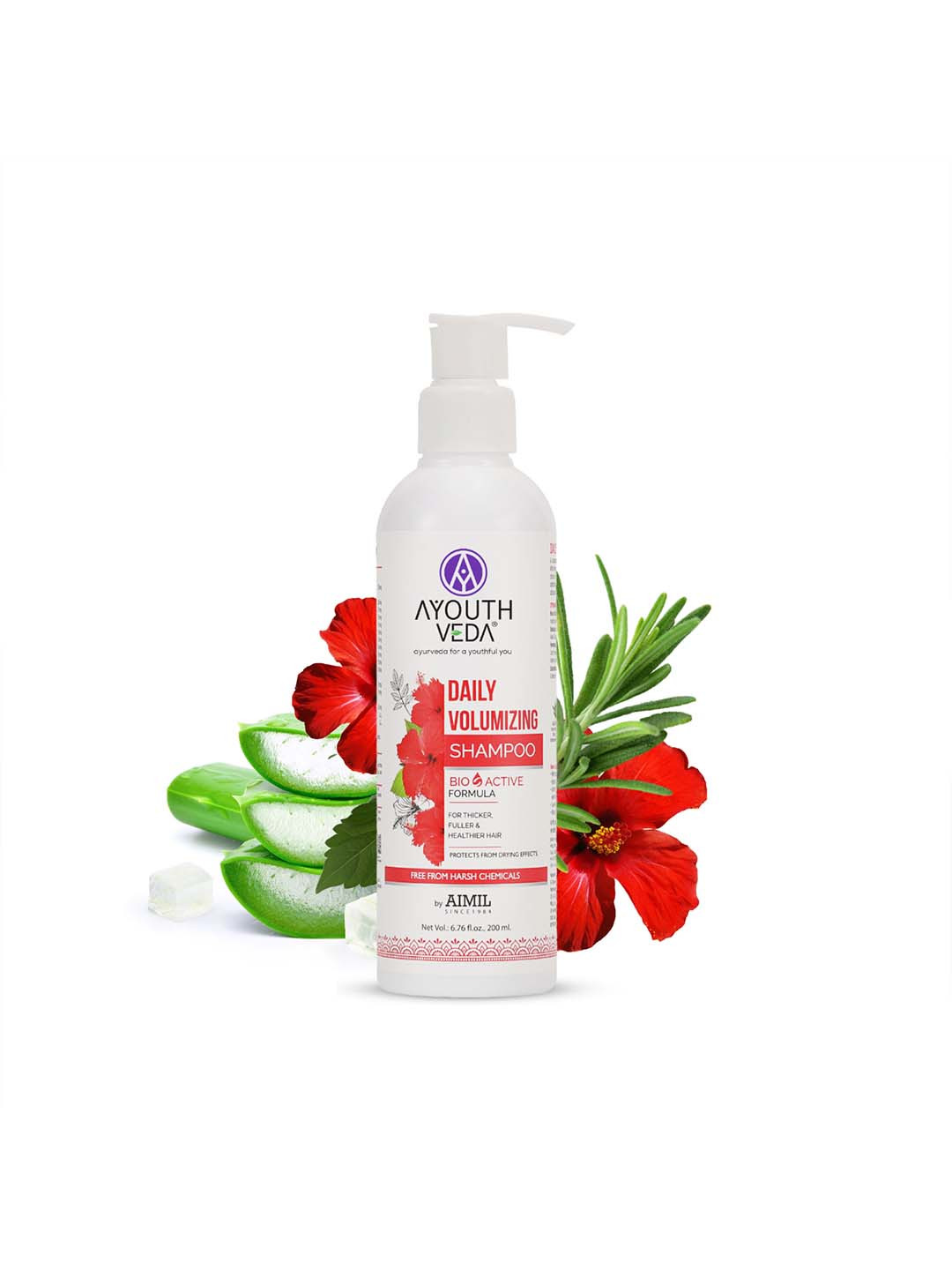 AYOUTHVEDA Daily Volumizing Shampoo For Thicker Fuller & Healthier Hair 200ml