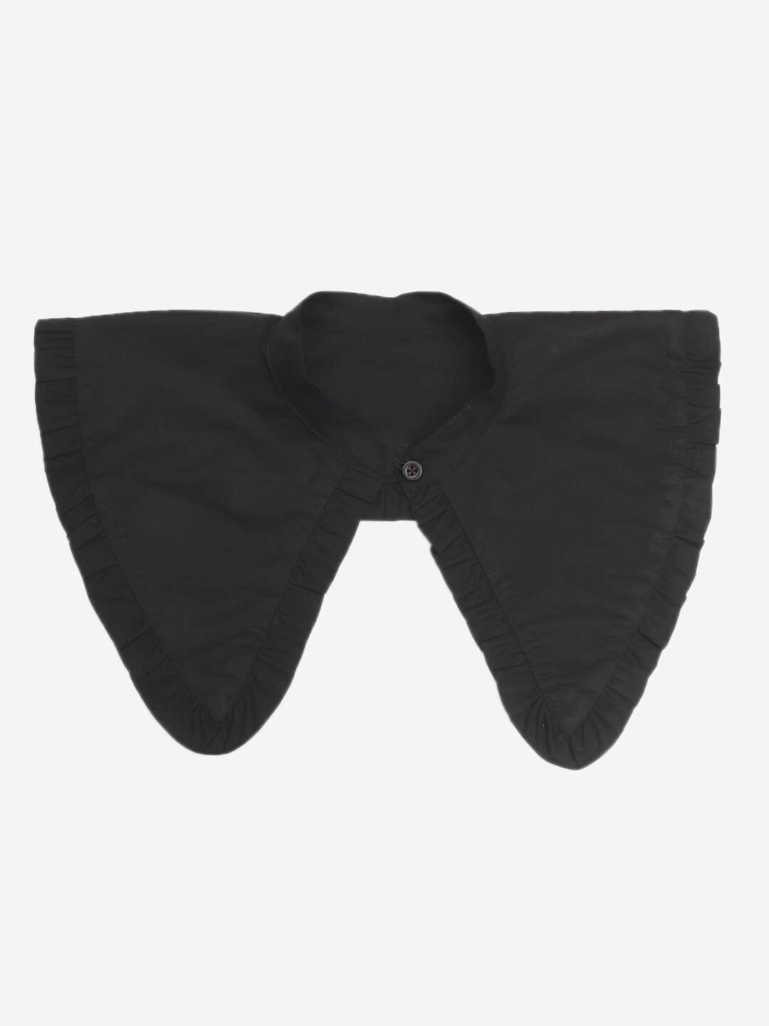 Beau Design Women Pleated Cotton Scarf Collar