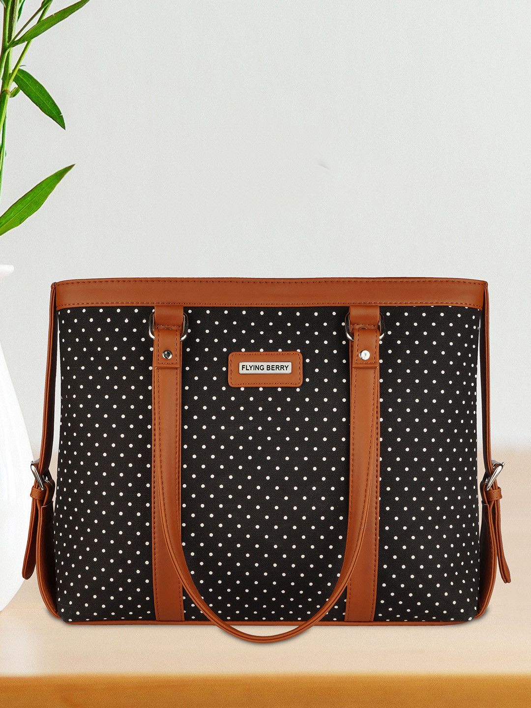 FLYING BERRY Women Printed Shoulder Laptop Bag