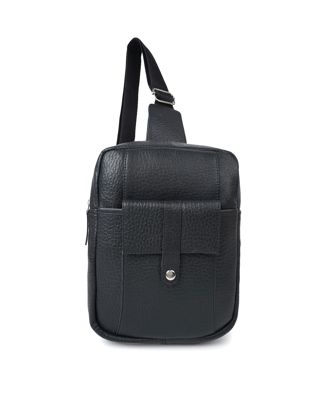 CIMONI Unisex Leather Structured Crossbody Bag