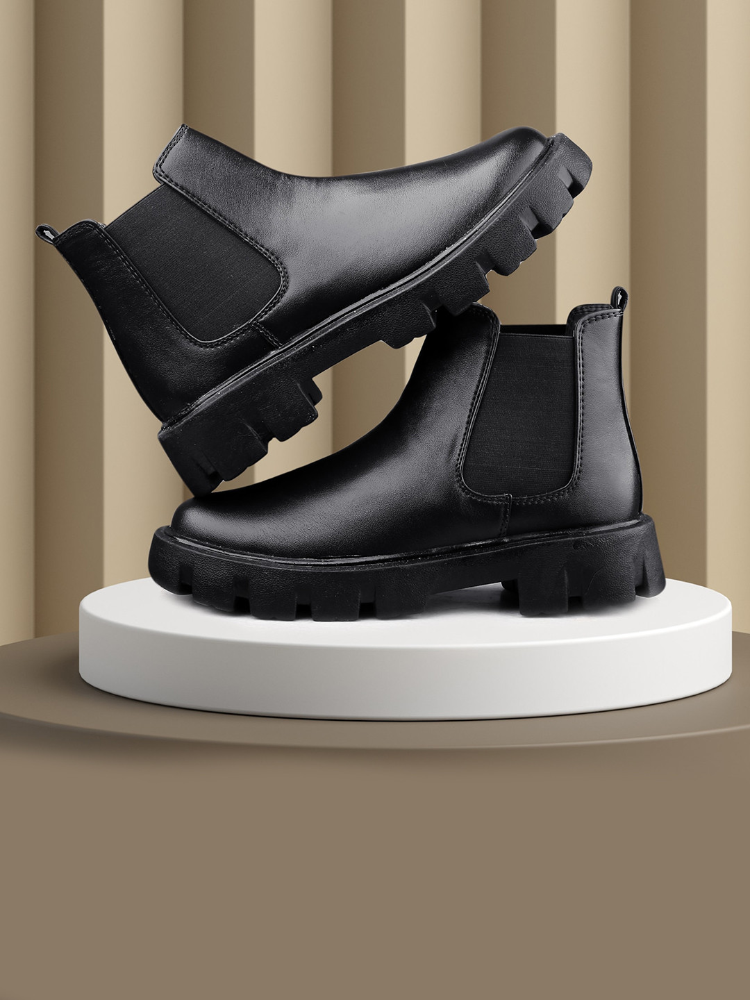Bxxy Men Slip-on Chelsea Ankle Boots