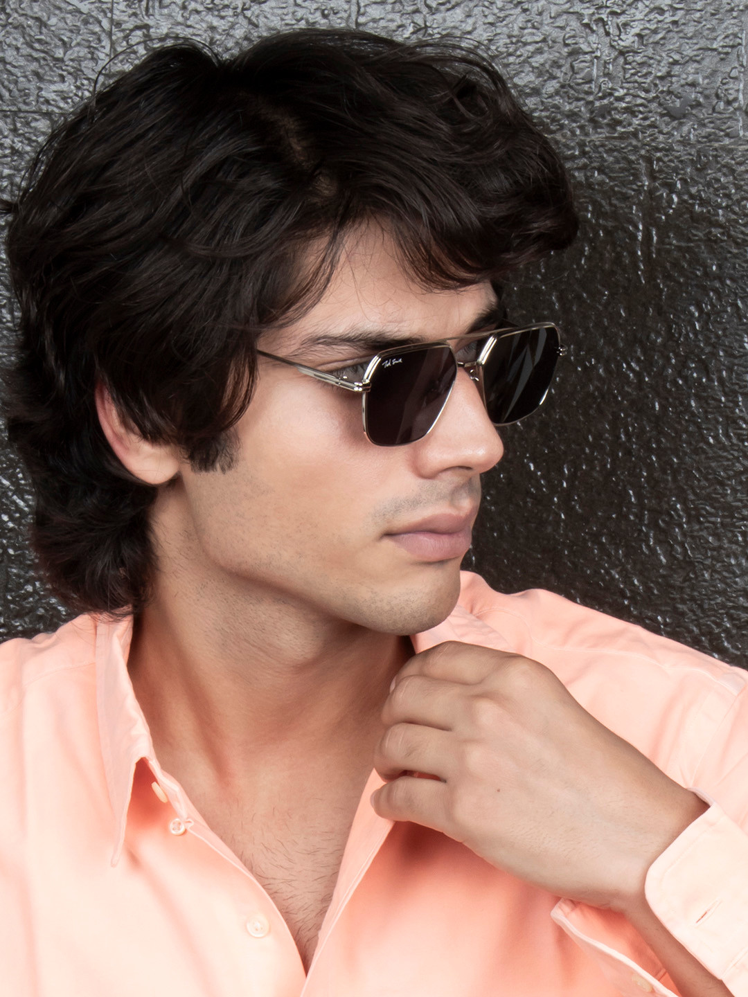 Ted Smith Lens & Wayfarer Sunglasses with UV Protected Lens