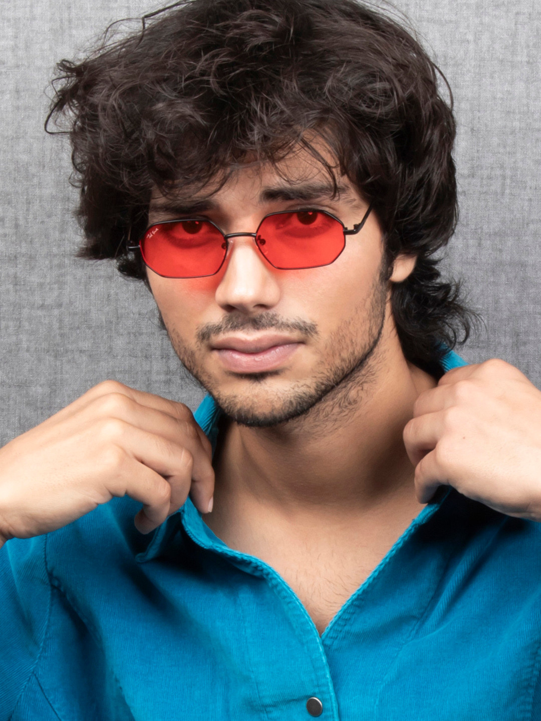 Ted Smith Lens & Wayfarer Sunglasses with UV Protected Lens MICHEL_C1