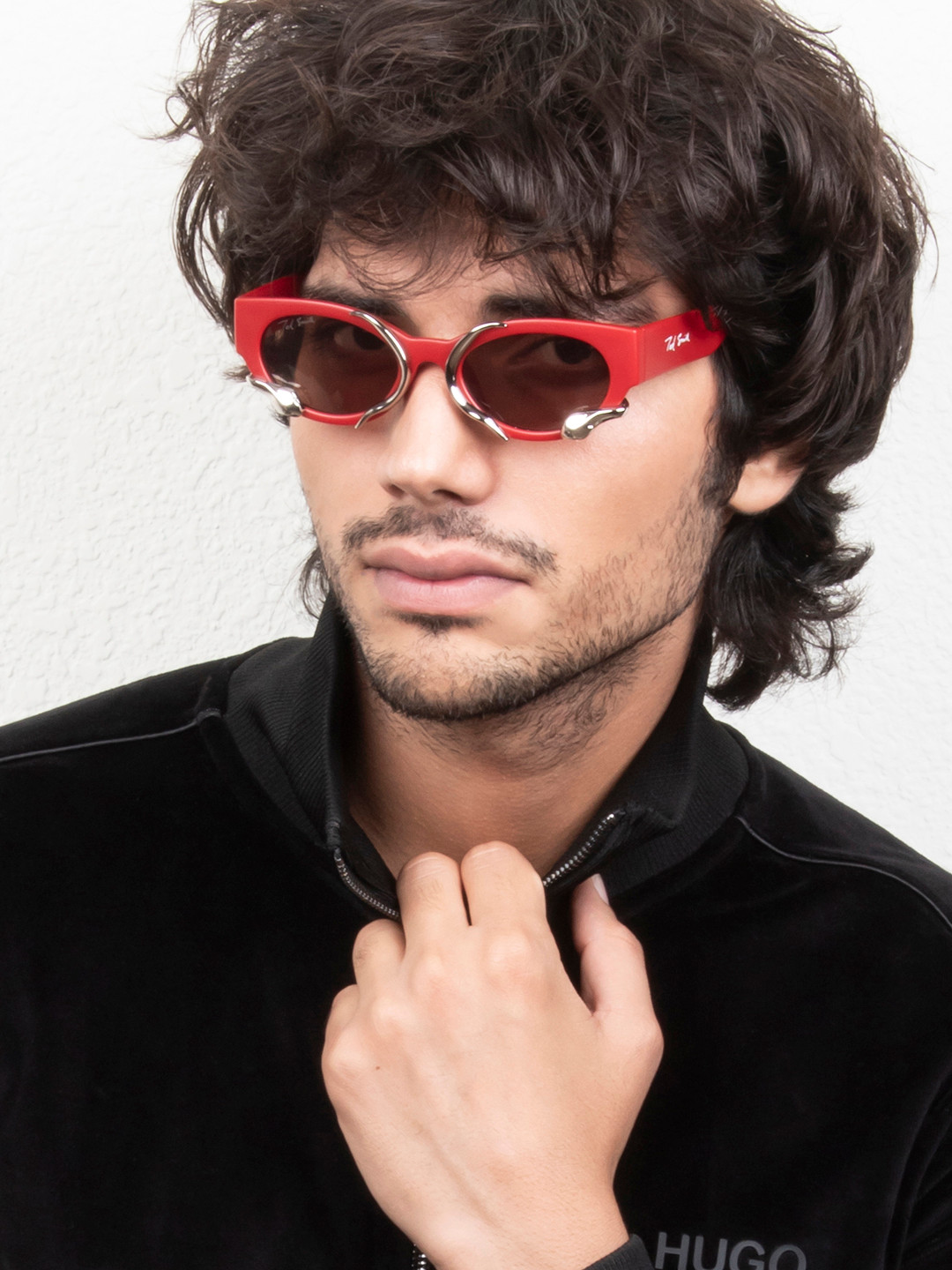 Ted Smith Lens & Cateye Sunglasses with UV Protected Lens GMONSTER2_C2