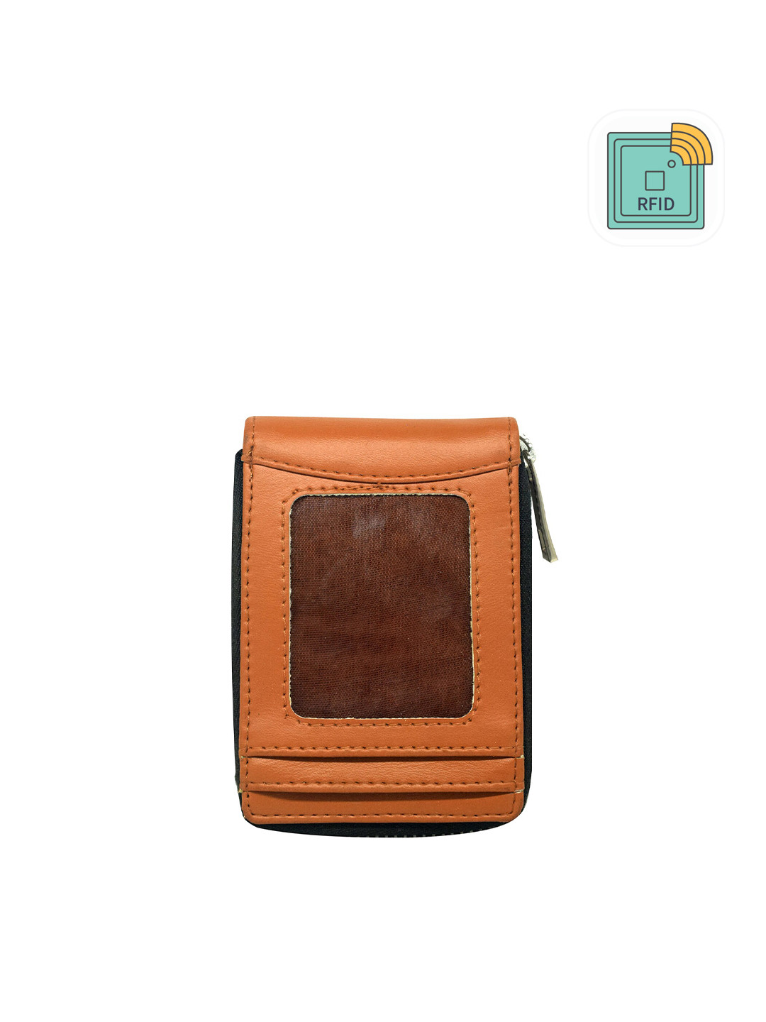 GREEN DRAGONFLY Textured RFID Zip Card Holder