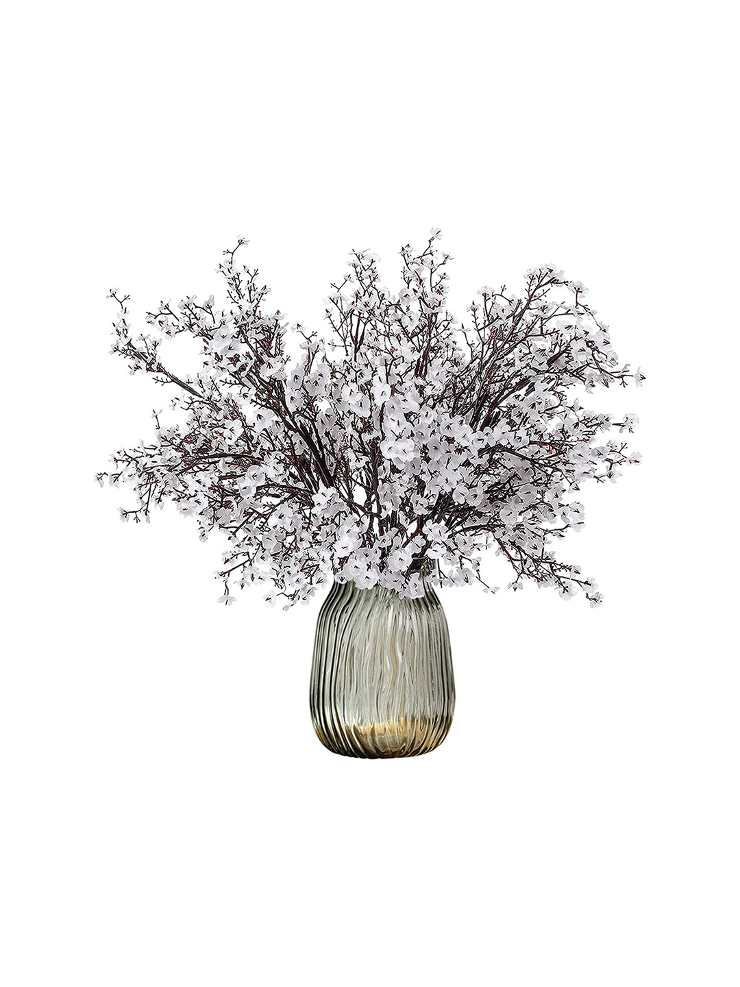 BS AMOR White Artificial Gypsophila Flower Bouquet