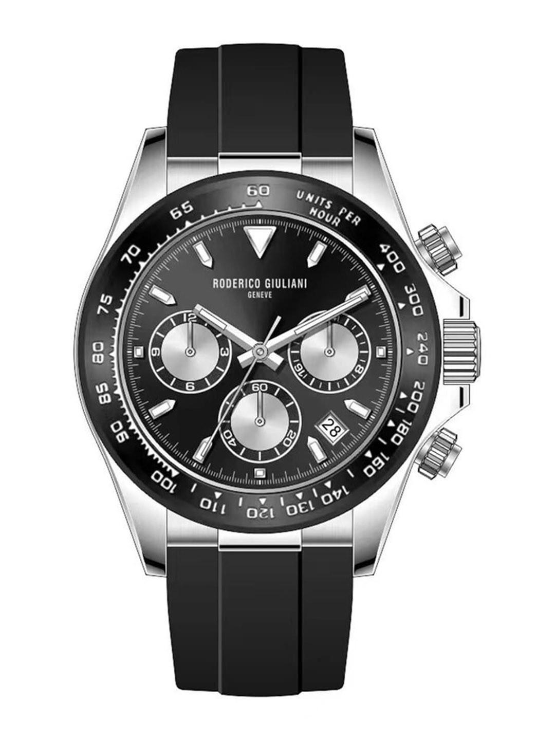 RODERICO GIULIANI Men Straps Analogue Chronograph Watch RG-MSLC78000002