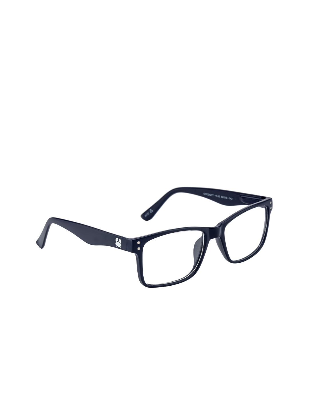 OCEANIDES Clear Lens Rectangle Sunglasses
