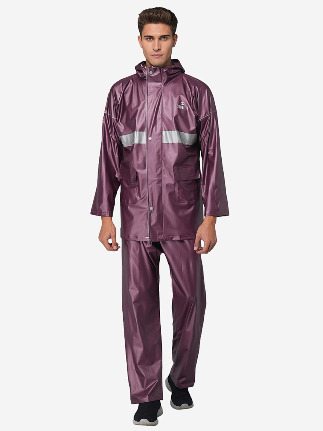 THE CLOWNFISH Azure Pro Waterproof Bike Rain Suit