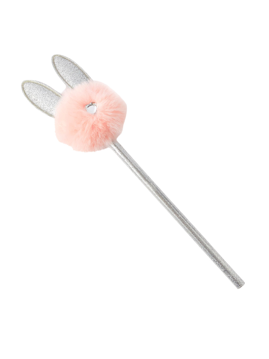 Accessorize London Girl'S Pink Bunny Pom Pencil