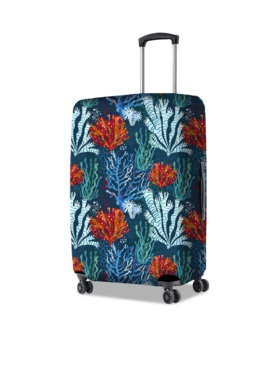 Nasher Miles Printed Small Protective Luggage Cover