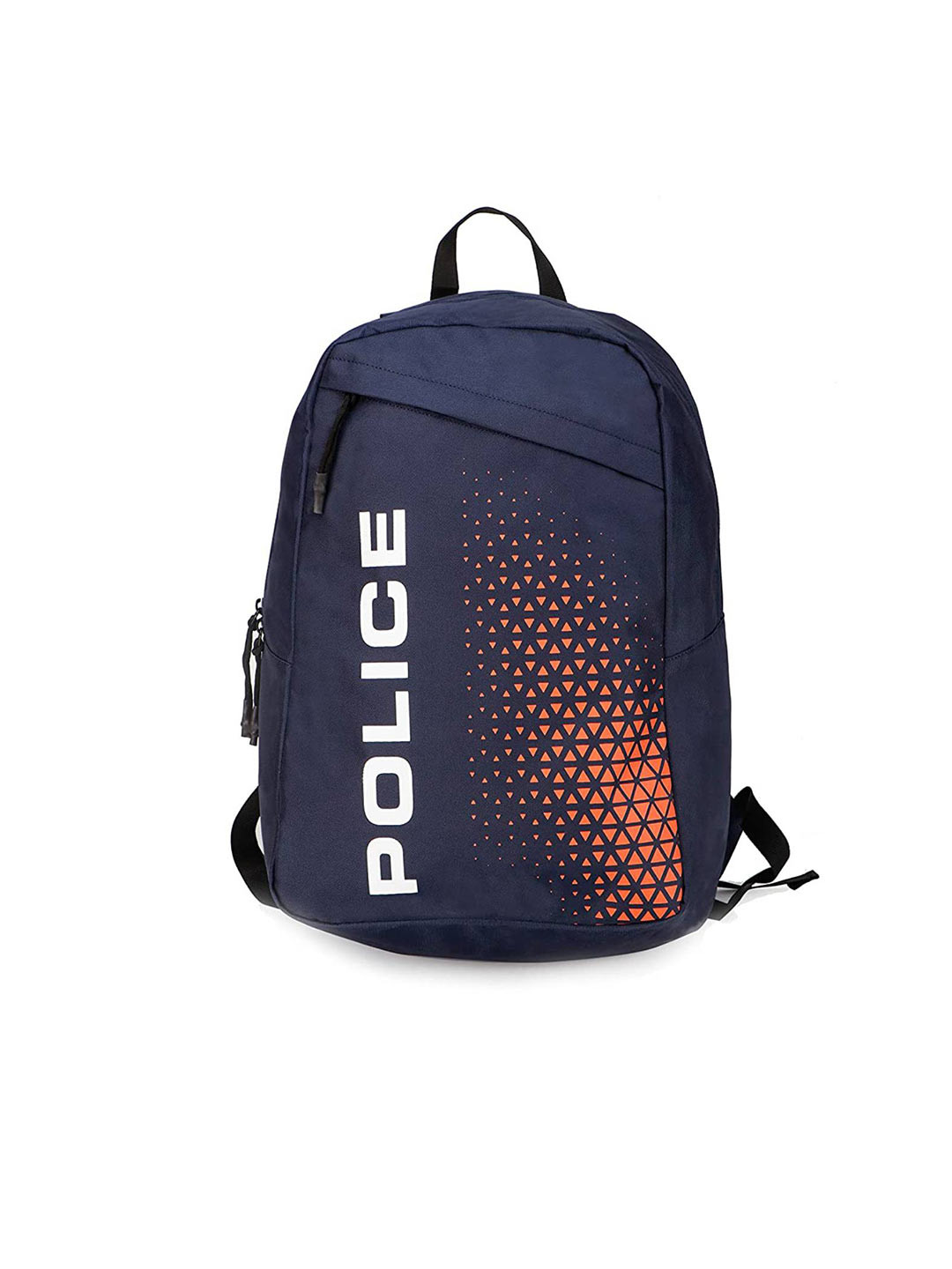 Police Typography Printed Bretha Comfortable Laptop Backpack