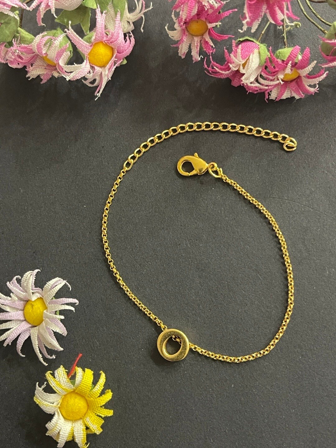 Digital Dress Room Men Gold-Plated Link Bracelet