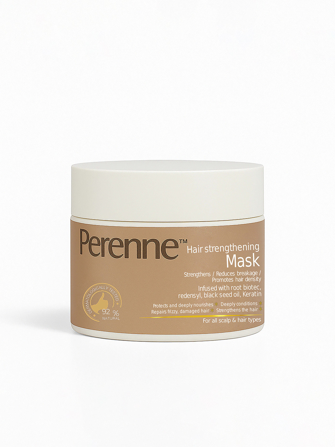 Perenne Hair Strengthening Mask With Root Biotec & Redensyl - 100g