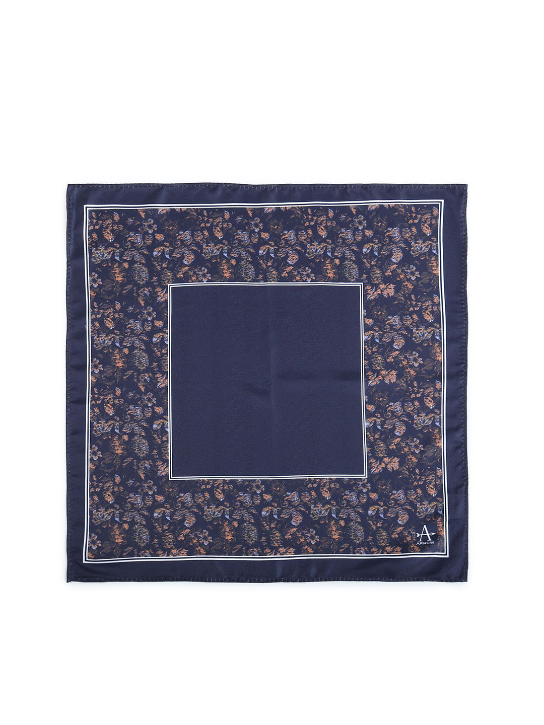 Arrow Printed Twill Pocket Square