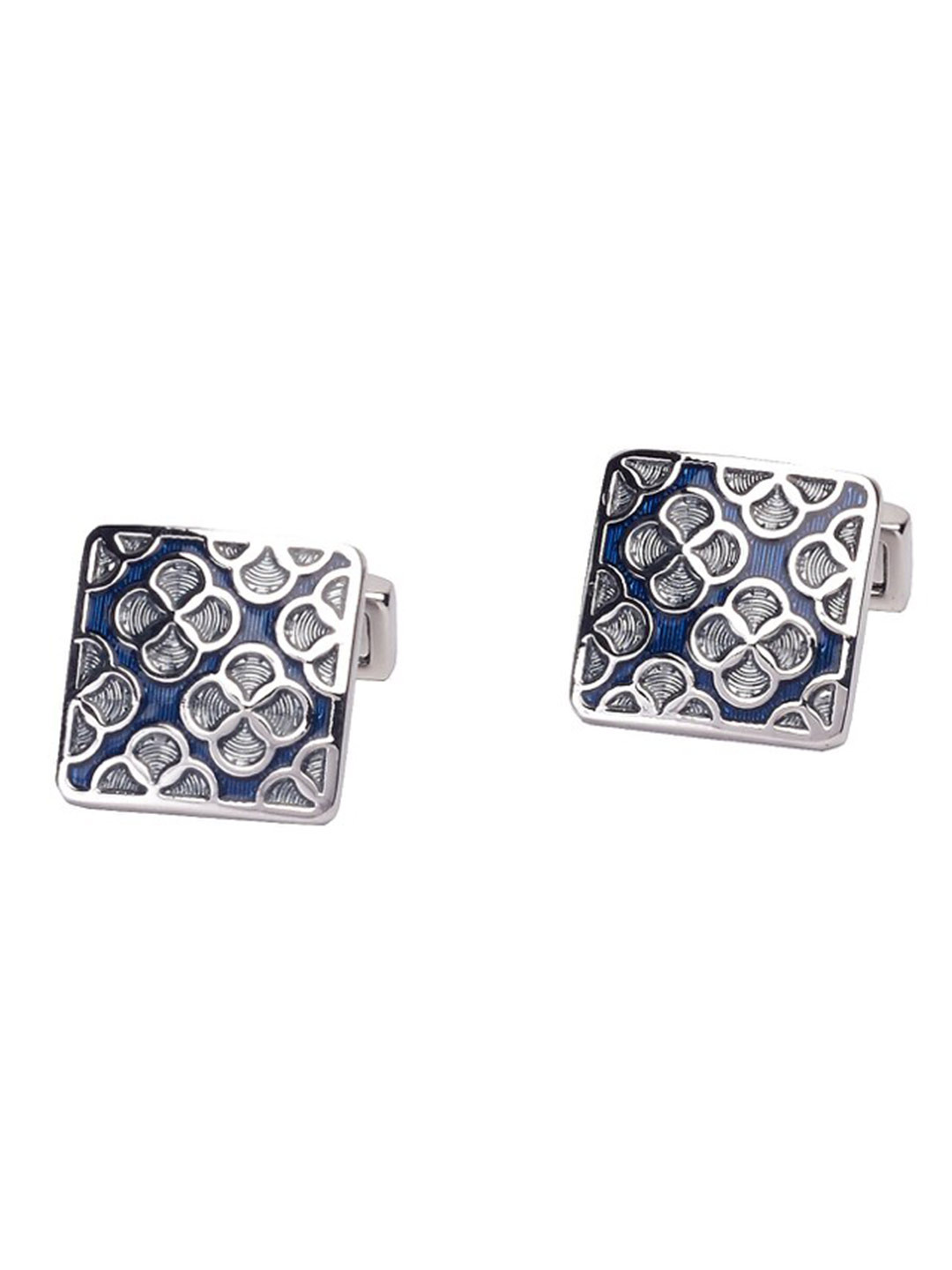 The Tie Hub Blue & Purple Cufflinks