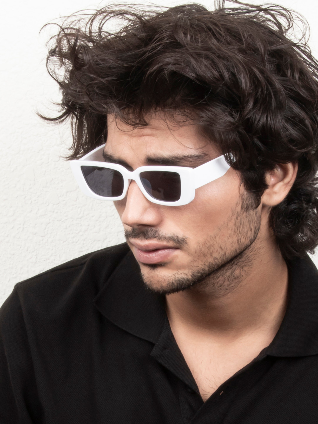 Ted Smith Butterfly Sunglasses with UV Protected Lens TS-ICATCHY_WHITE