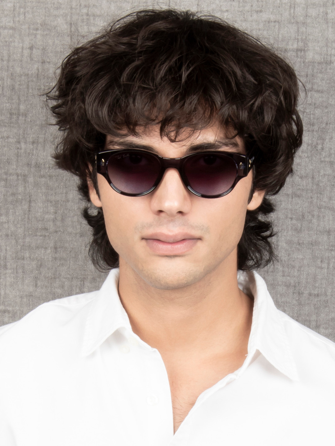 Ted Smith Full Rim Round Sunglasses with UV Protected Lens POLARD_C3