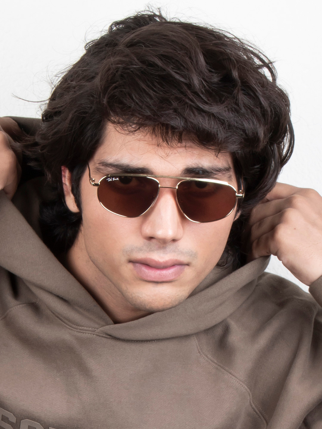 Ted Smith Lens & Wayfarer Sunglasses With UV Protected Lens TREXY_C3