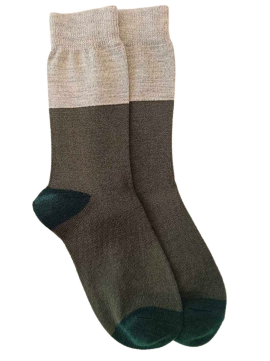 Kosha Men Wool Blend Colourblocked Crew Length Socks
