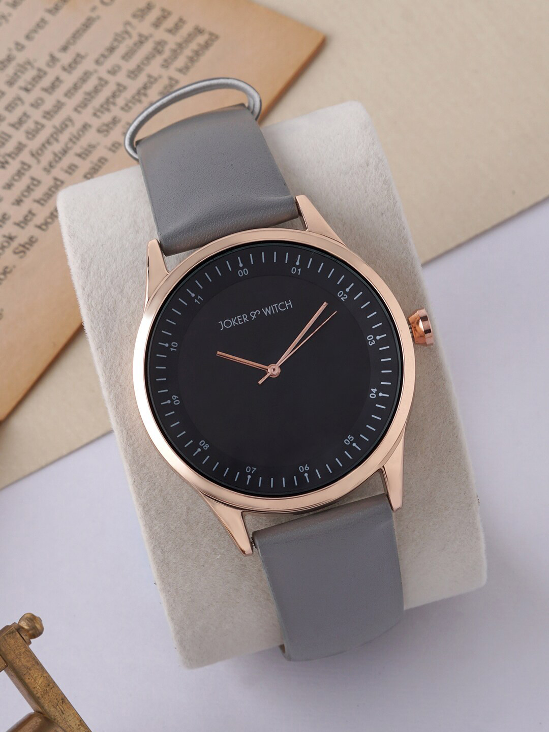 JOKER & WITCH Men Patterned Dial & Straps Analogue Watch AMWW714