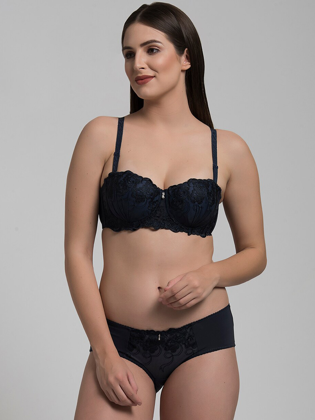 MAKCLAN Self Design Lingerie Set K12016.LK