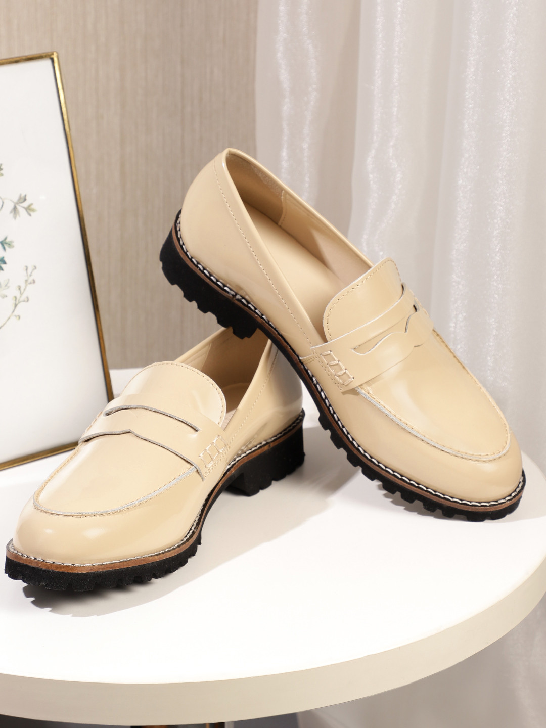 Kenneth Cole Women Round-Toe Penny Loafers