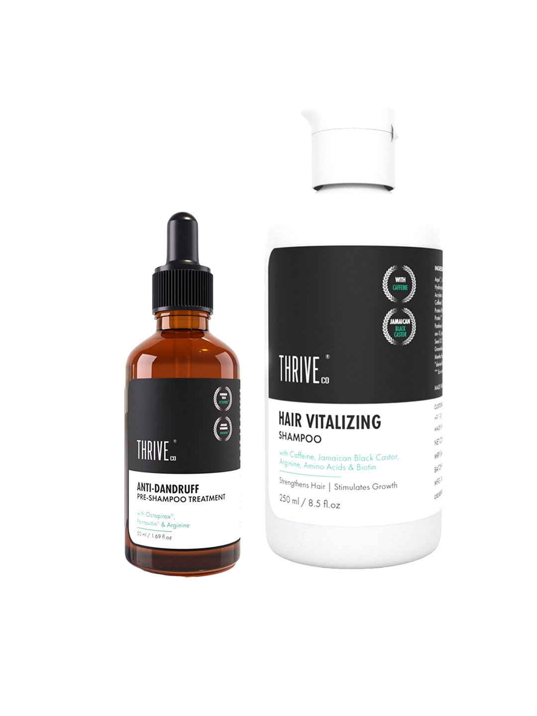 Thriveco Anti-Dandruff Pre-Shampoo Lotion 50ml & Hair Vitalizing Shampoo 250ml