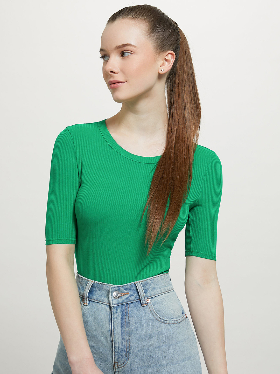 ALCOTT Ribbed Bodysuit