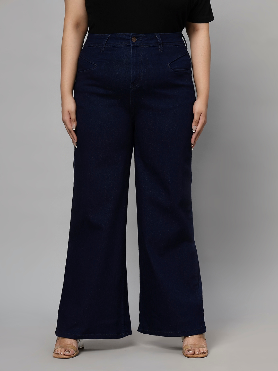 Korean Style] Light Weight High Rise Wide Leg Denim Jeans – Ordicle-sgquangbinhtourist.com.vn