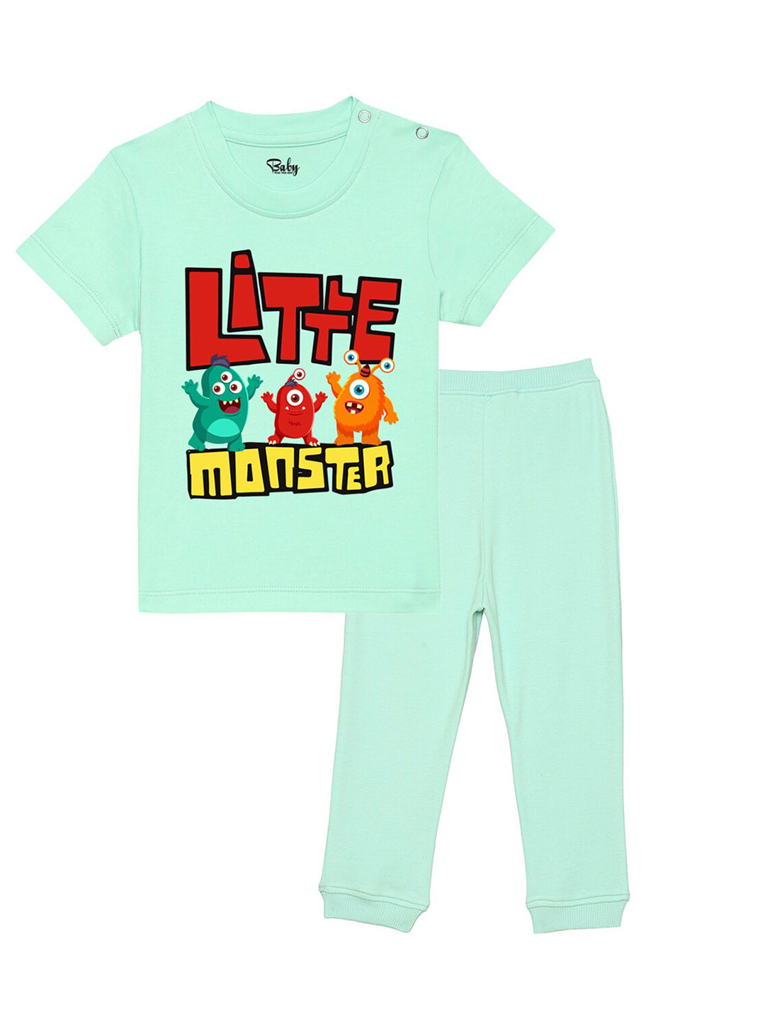 Wear Your Mind Infants Boys Printed T-shirt with Trousers