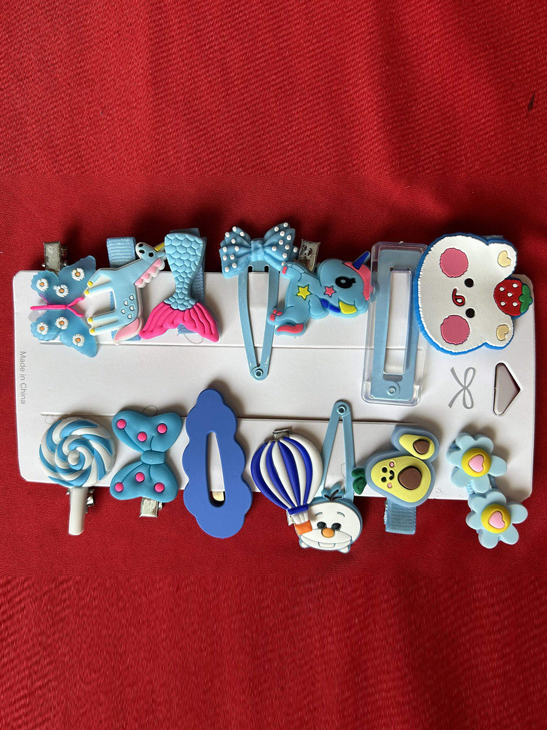 LYTIX Girls Set Of 14 Tic Tac Hair Clips