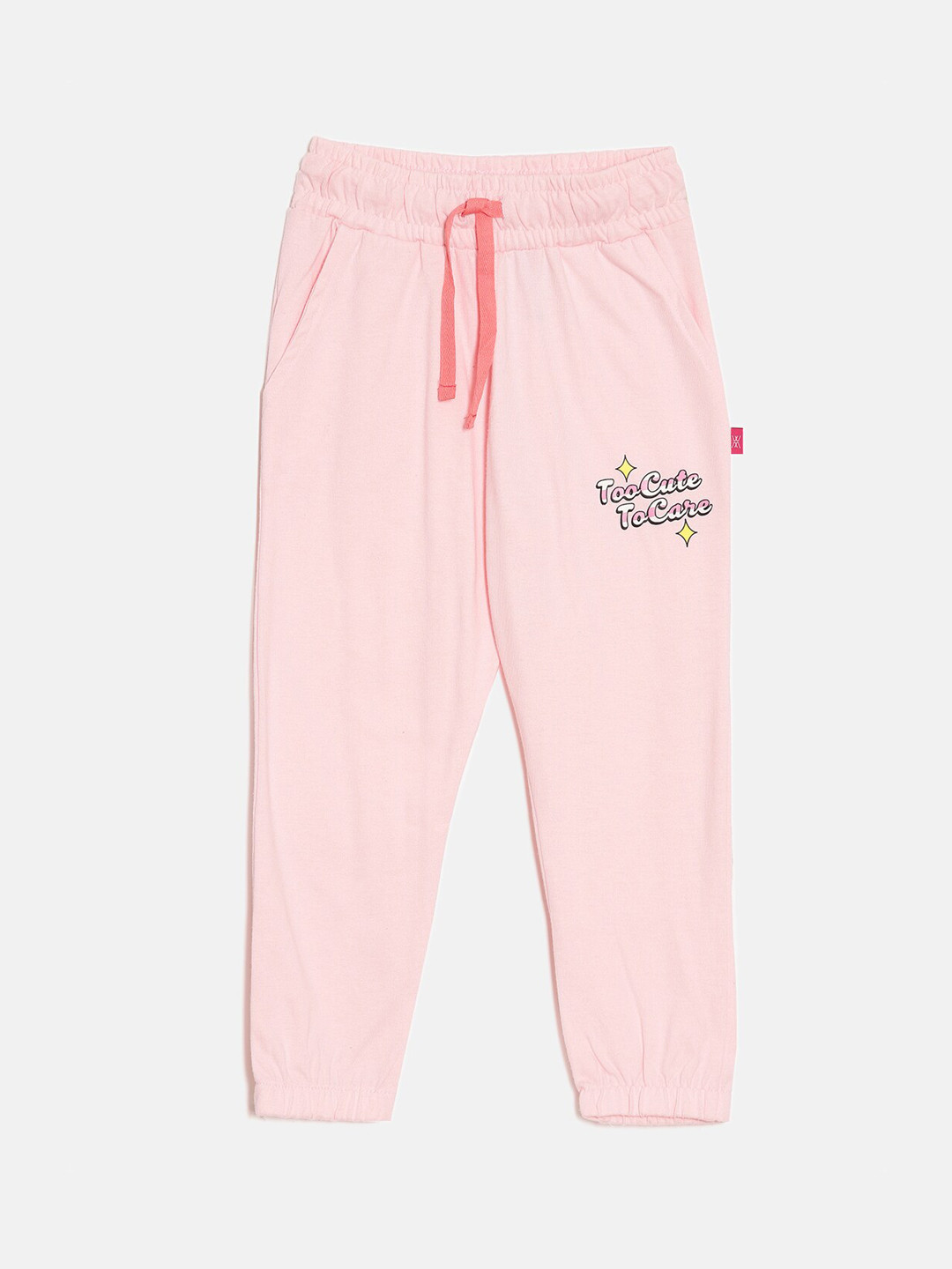 DIXCY SCOTT Slimz Girls Side Printed Mid Rise Track Pants