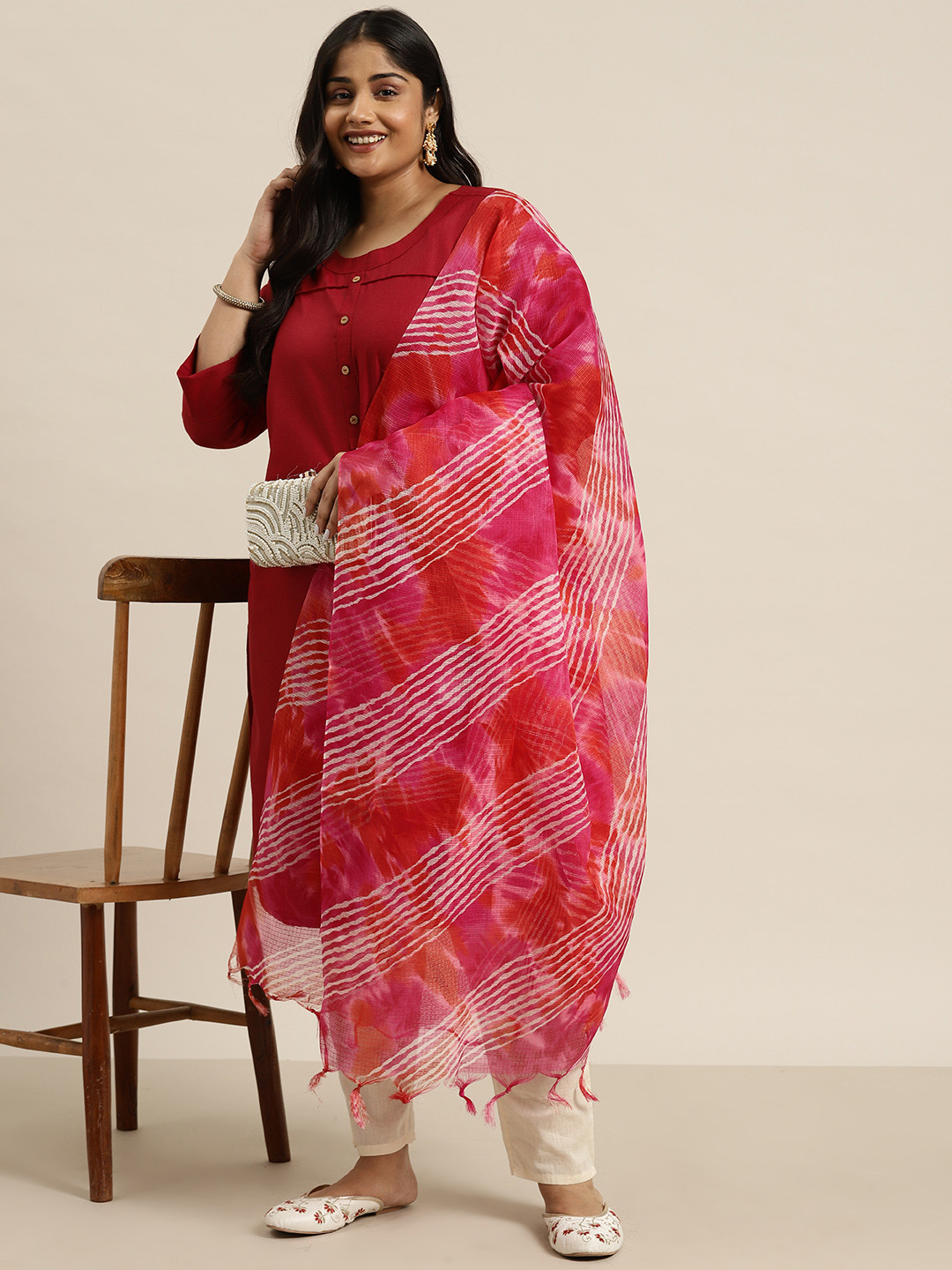 Sztori Leheriya Dyed Dupatta