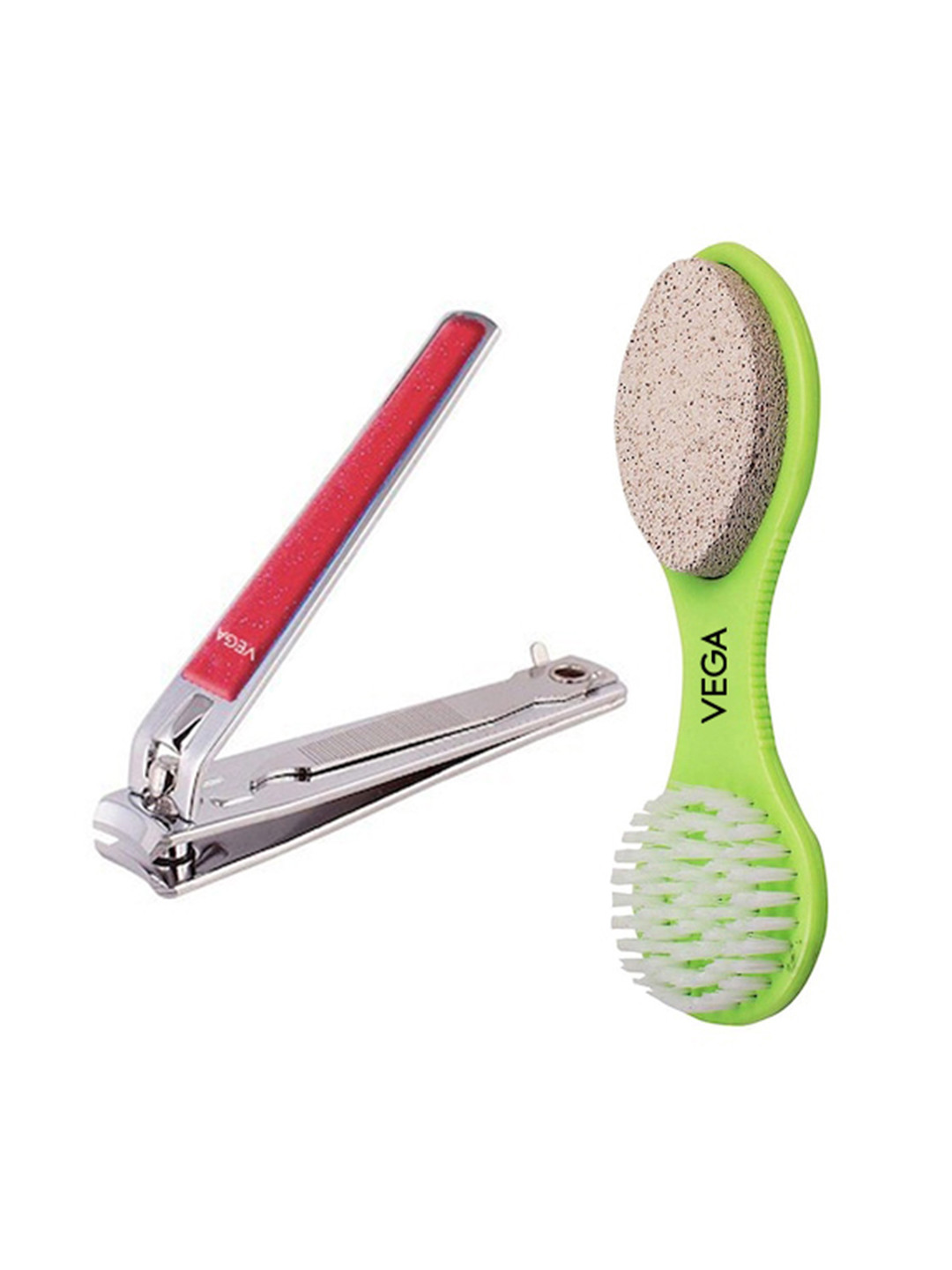 VEGA 2 Pieces 3 In 1 Pedicure Tool & Large Nail Clipper VCP-09