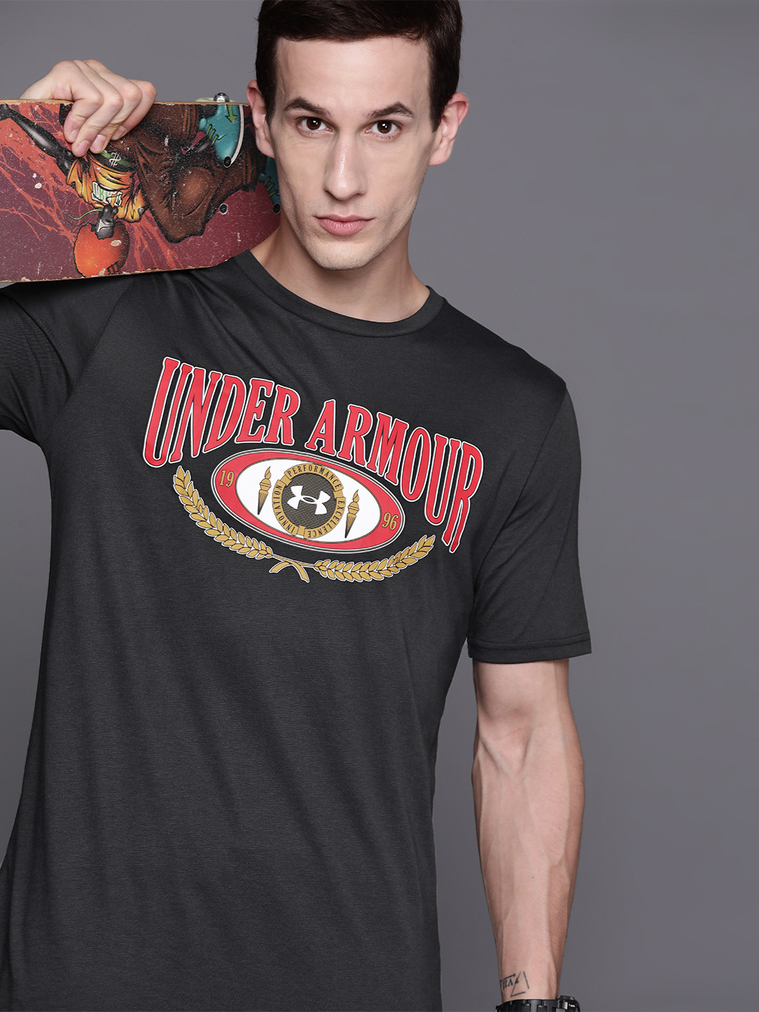 UNDER ARMOUR Collegiate Branded Short Sleeve Relaxed Fit T-shirt