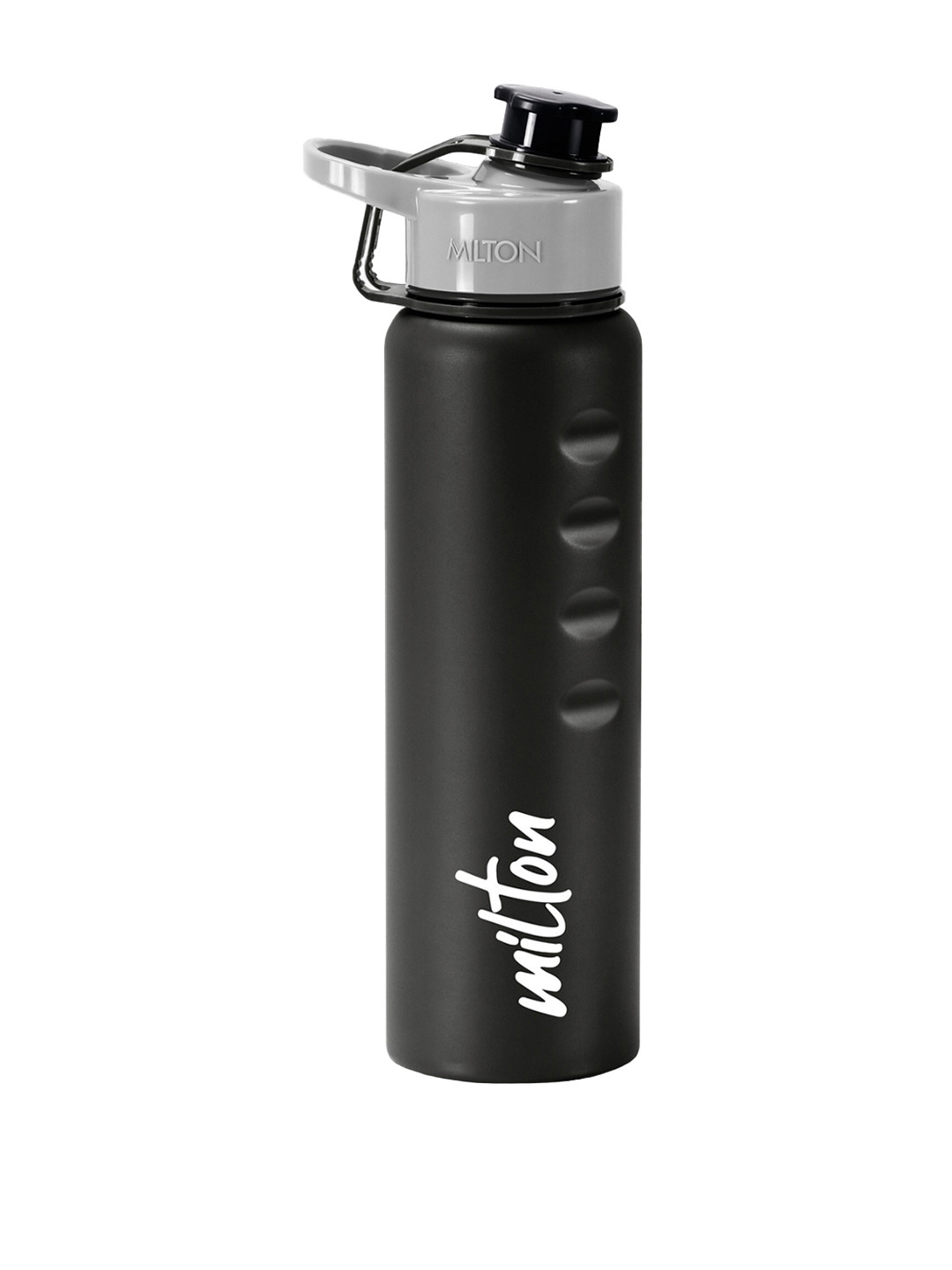 Milton Gripper 1000 Black Stainless Steel Water Bottle 900 ml