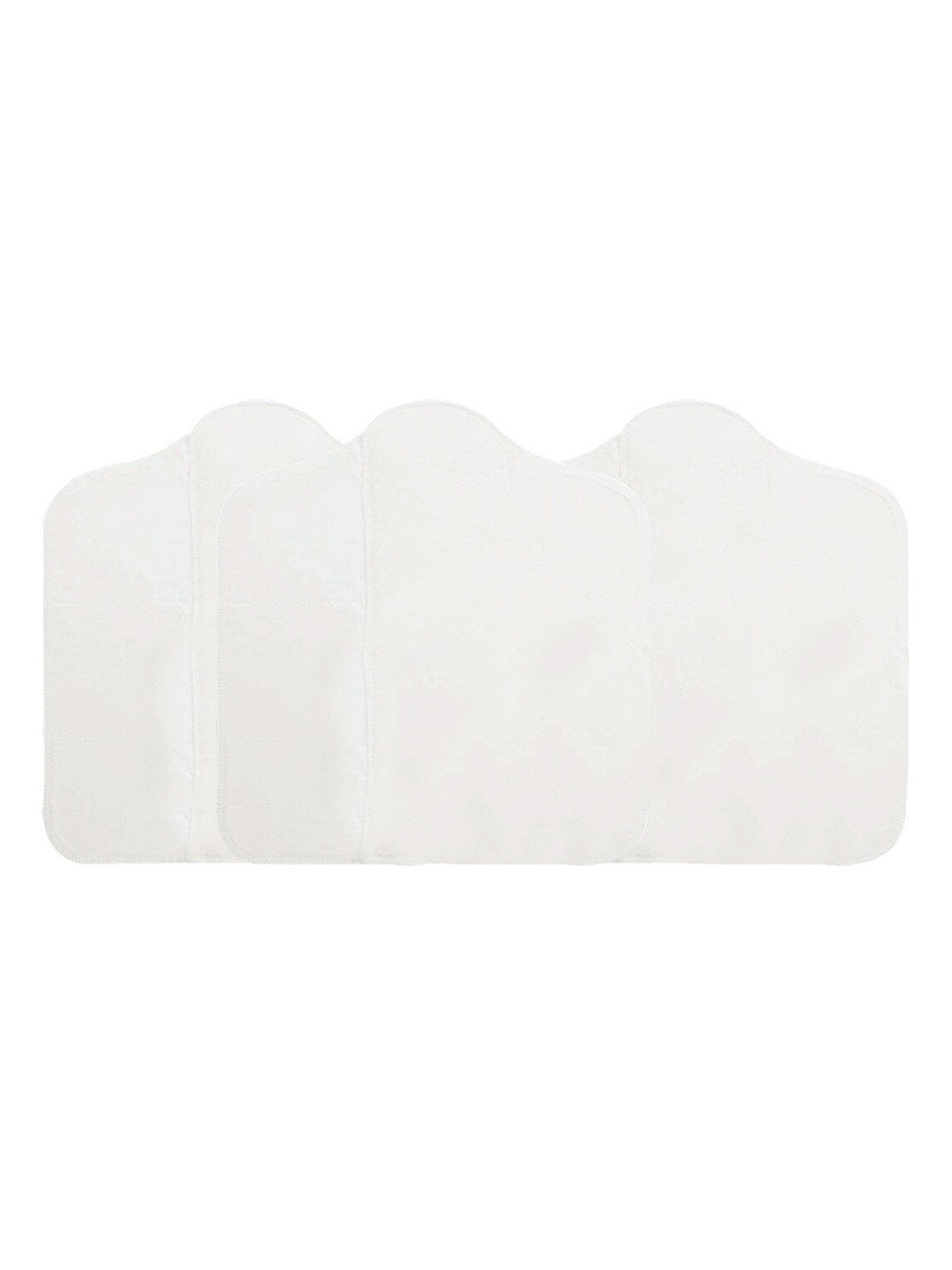 Snugkins Soaker Infant Set Of 3 Prefold Pad & Booster Pad Inserts For Cloth Diaper