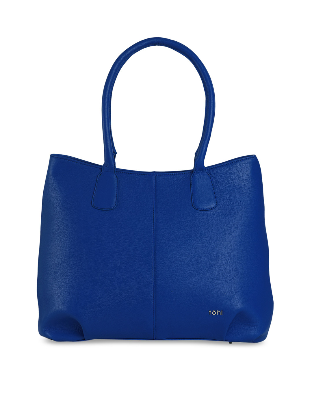 tohl Blue Solid Tote Bag