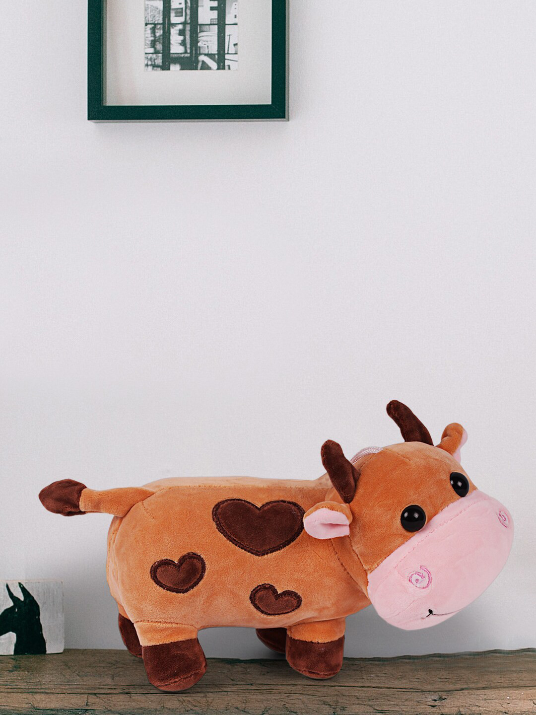 DukieKooky Kids Trumpet Cow Soft Toy