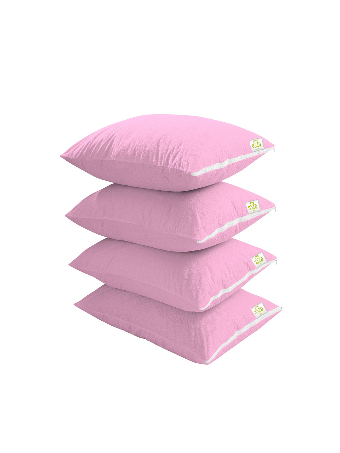 AVI Pink 4 Pieces Waterproof Pillow Protector