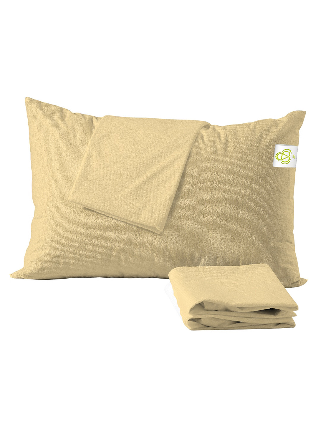 AVI Beige 4 Pieces Waterproof Pillow Protector